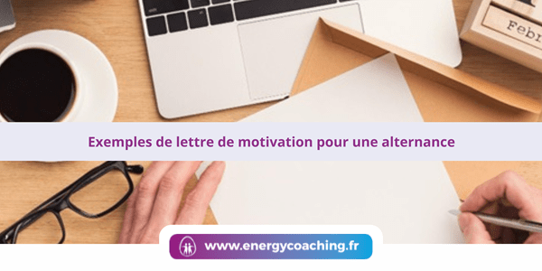 Lettre de motivation pour une alternance