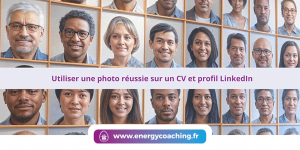 Utiliser une photo réussie sur un CV et profil LinkedIn
